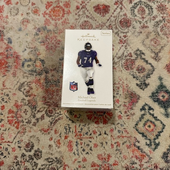 Collectibles Hallmark Keepsake Ornament 2012 Football Legend “Michael Oher" - Picture 2 of 9